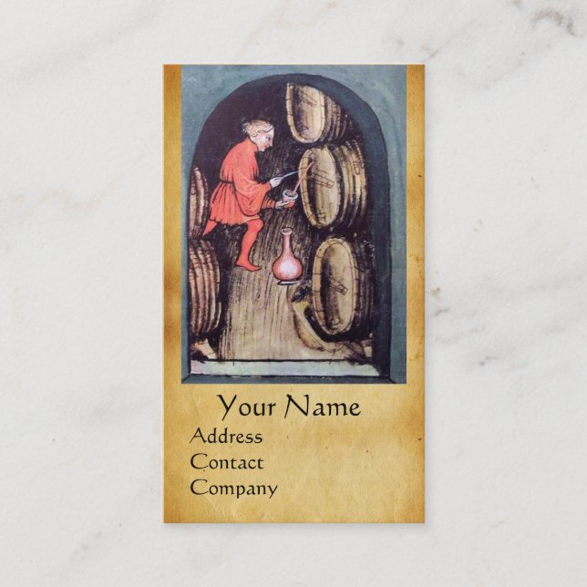 ANTIQUE WEINKELLE ROTE WAX SIEGEL MONOGRAM VISITENKARTE (Vorderseite)