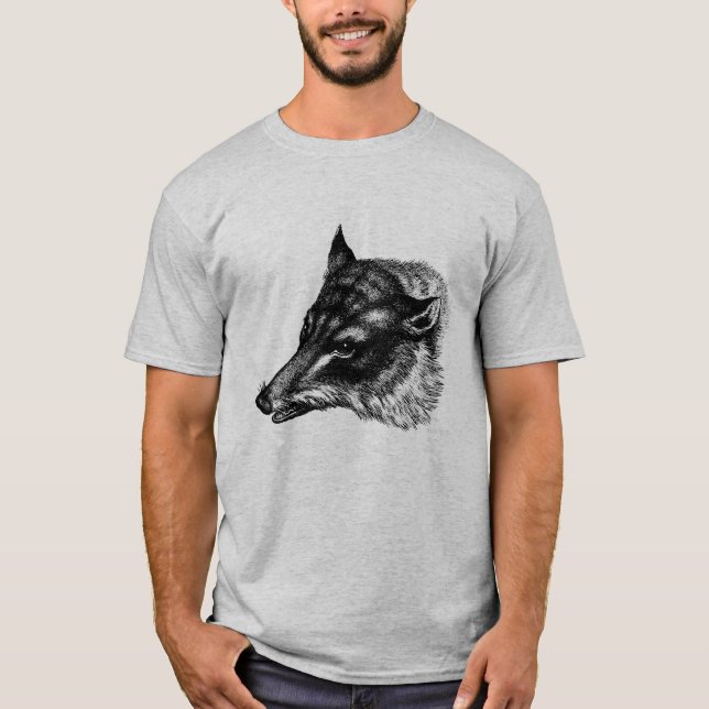 Antique Wolf T-Shirt (Vorderseite)