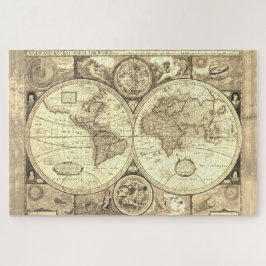 Antique World Map 1000 Piece Jigsaw Puzzle