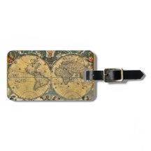 Antique World Map erschüttert #2