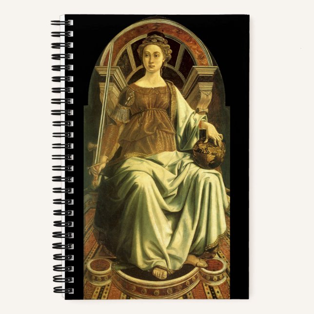ANTIQUE ZIELE / RECHT UND GLAUBEN NOTIZBUCH (Vorderseite)