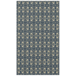 Antiquierte Vogelwillow-Style Navy Blue Tablecloth Tischdecke