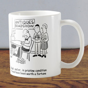 Antiquitäten Roadshow Experte lässt einen wertvoll Kaffeetasse