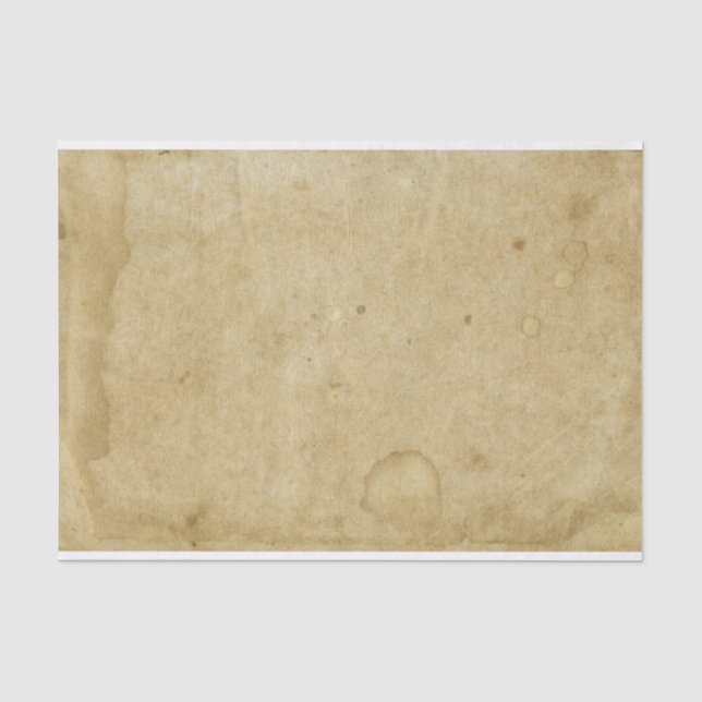Antiquitätenaltes verkleidetes, robustes, weißes P Seidenpapier (Vorderseite)