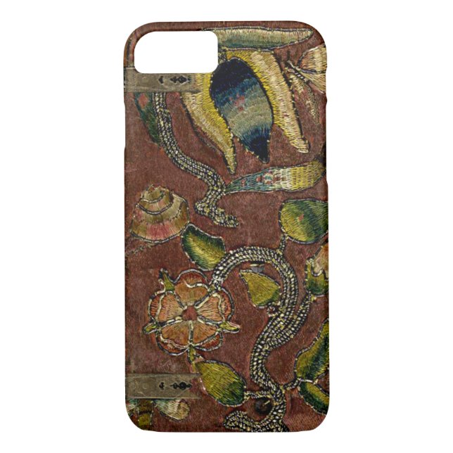 Antiquitätenbestickte Velvet Case-Mate iPhone Hülle (Rückseite)
