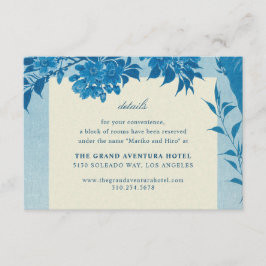 Antiquitätenblossom Begleitkarte