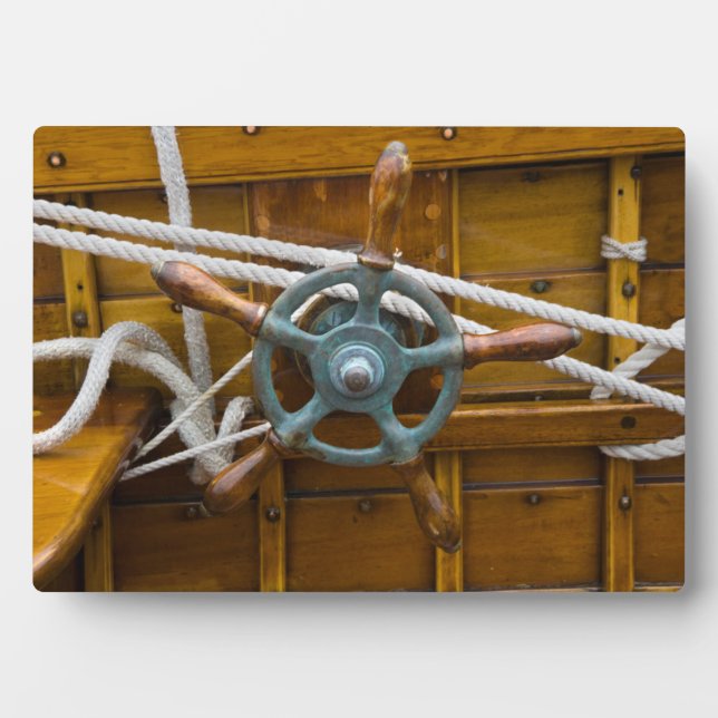 Antiquitätenboot Fotoplatte (Vorderseite)