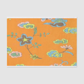 Antiquitätendesign - Blume-Papiertücher Seidenpapier