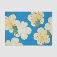 Antiquitätendesign - Blume-Papiertücher