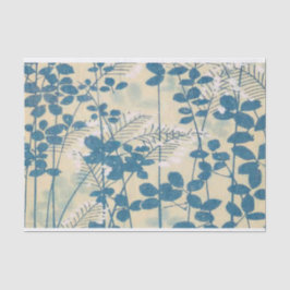 Antiquitätendesign - Blume-Papiertücher Seidenpapier