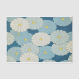 Antiquitätendesign - Blume-Papiertücher Seidenpapier