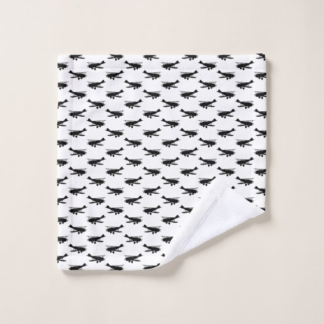 Antiquitätenflugzeug mit Flugzeug Art CUSTOM BG FA Waschlappen (Waschlappen)