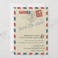 Antiquitätenflugzeug Save the Date