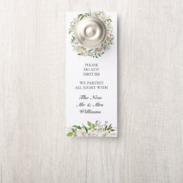 Antiquitätengarten Elegante Hochzeiten stören nich Türanhänger