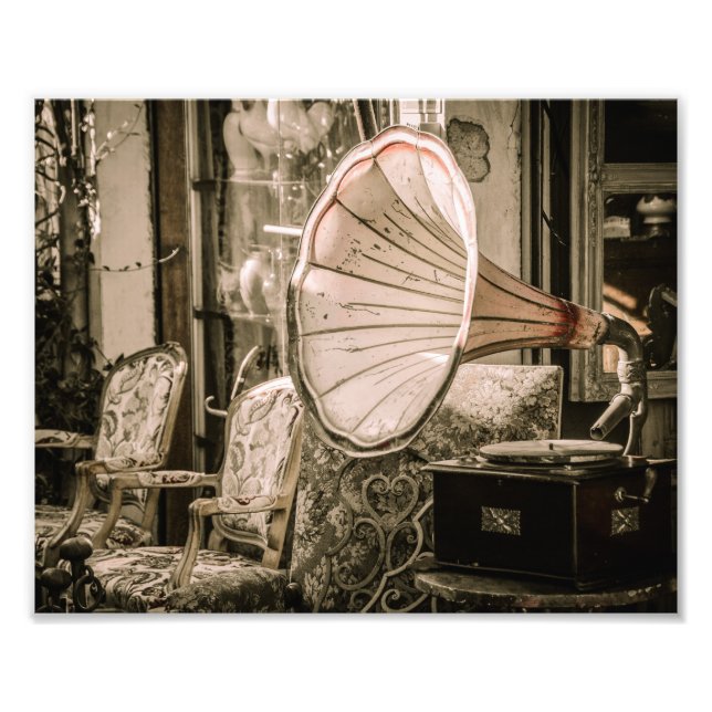 Antiquitätenhändler Fotodruck (Vorne)