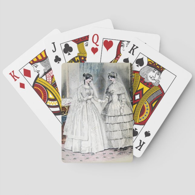 Antiquitätenhochzeit Spielkarten (Rückseite)