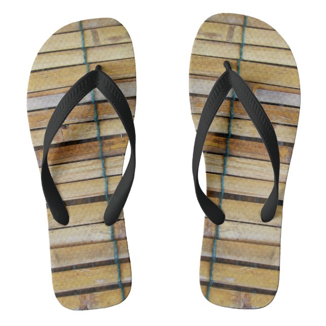 Antiquitätenholz Holzlatten Flip Flops (Fußbett)