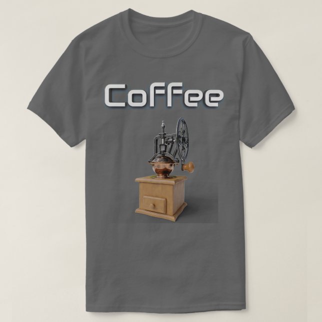 Antiquitätenkaffee T-Shirt (Design vorne)