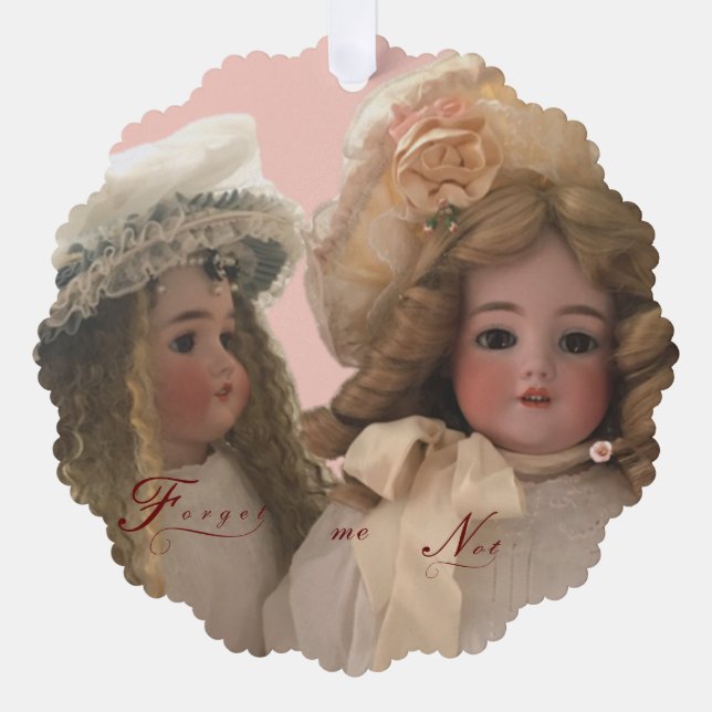 Antiquitätenkarte Ornament Karte (Vorderseite)