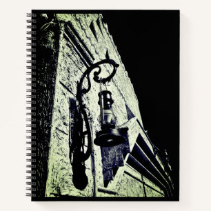 Antiquitätenlampe Notizbuch