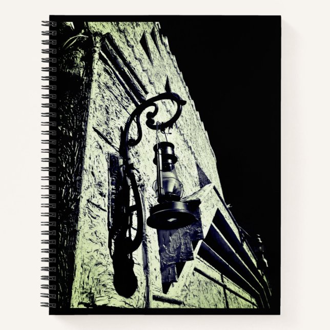 Antiquitätenlampe Notizbuch (Vorderseite)