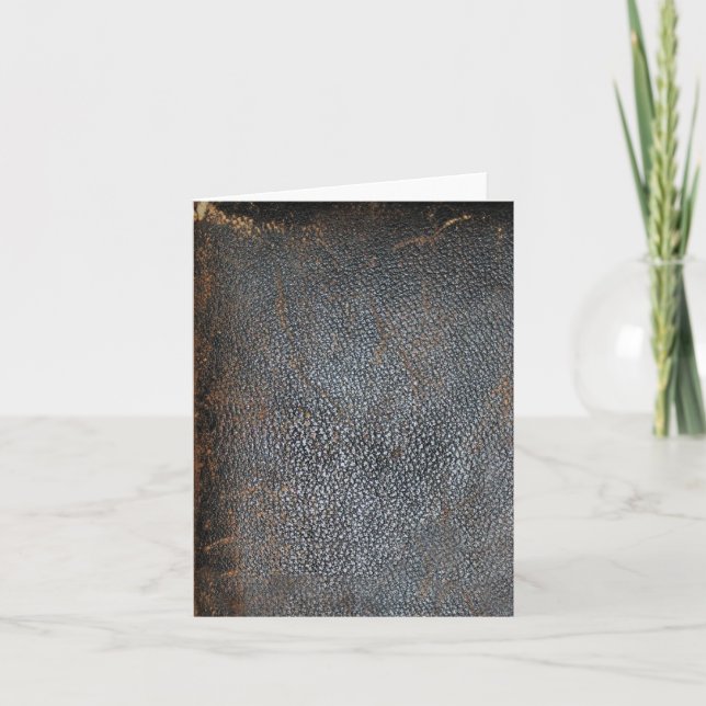 Antiquitätenleder Karte (Vorderseite)