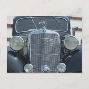 Antiquitätenmercedes 2 postkarte