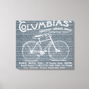 Antiquitätenmode Bicycle Jeans Leinwand
