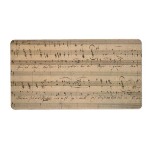 Antiquitätenmusik aus dem Jahr 1822, Gesang des al