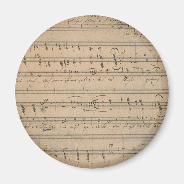 Antiquitätenmusik aus dem Jahr 1822, Gesang des al Magnet (Vorne)