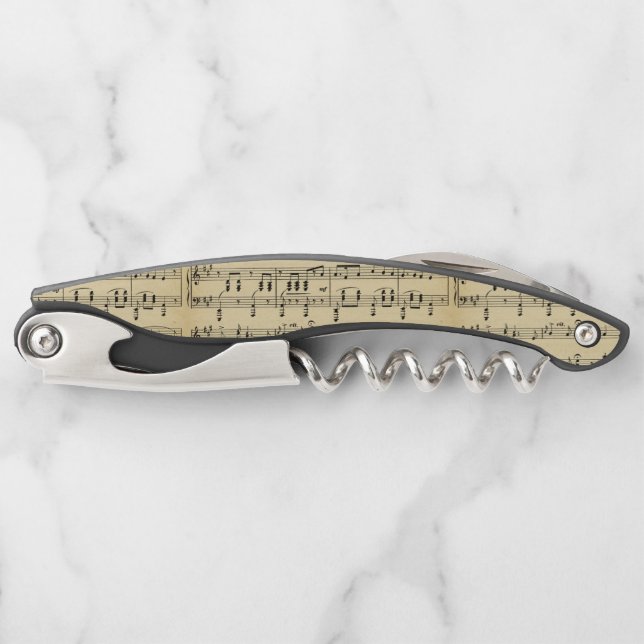 Antiquitätenmusik Kellnermesser (Vorderseite)