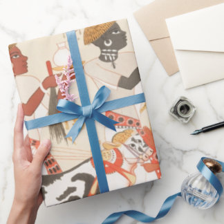Antiquitätenpapier für ägyptische Kunstmuster Geschenkpapier