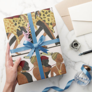 Antiquitätenpapier für ägyptische Kunstmuster Geschenkpapier