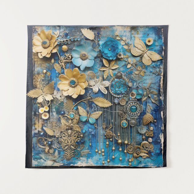 Antiquitätenpapier Wandteppich (Vorderseite)