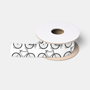 Antiquitätenrad Bike Kunst, Dichtung und Musik Satinband