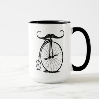 Antiquitätenrad-Handlebar Mustache Tasse