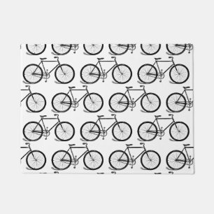 Antiquitätenrad Vintages Bike Kunst, Dichtung und Fußmatte