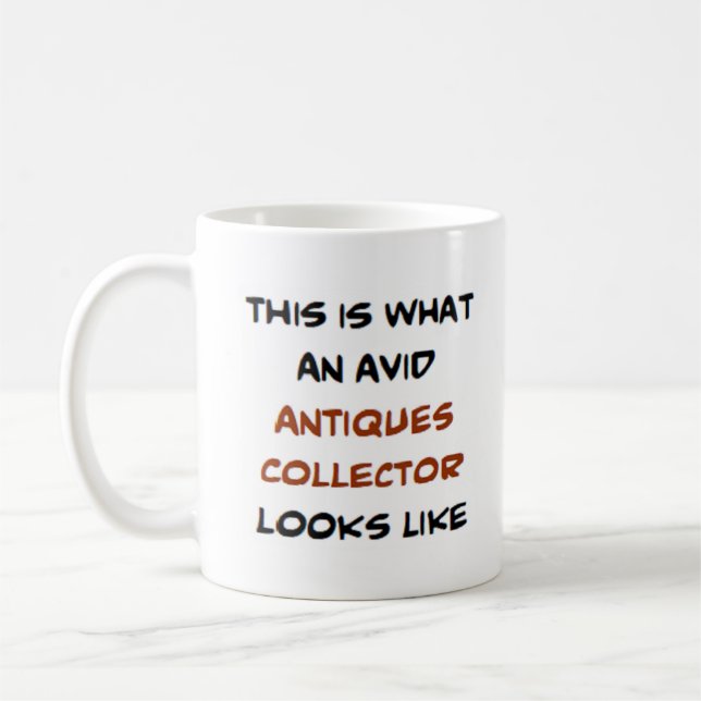 Antiquitätensammler Kaffeetasse (Links)