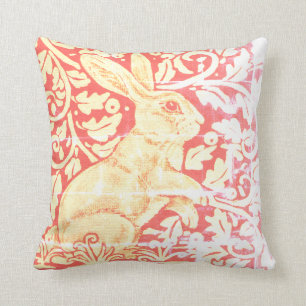 Antiquitätenschau Kaninchenrost Orange Gold Fall Kissen