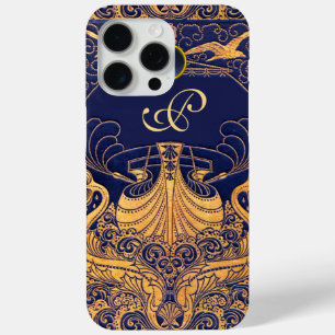 Antiquitätenschiff, Delphine, Gold, Navy Blue Mono title_seo2