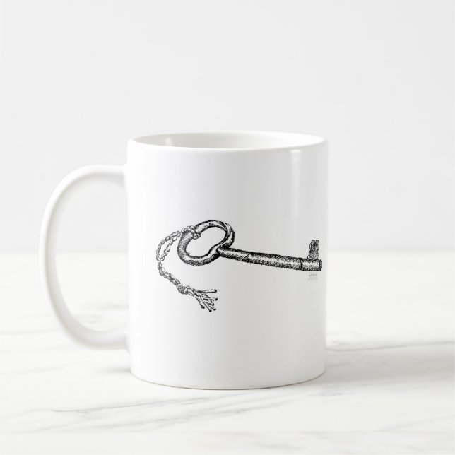 Antiquitätenschlüssel Kaffeetasse (Links)