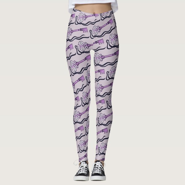 Antiquitätenschlüssel Leggings (Vorderseite)