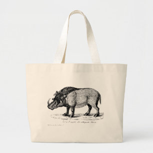 Antiquitätenschwein auf Tote-Tasche Jumbo Stoffbeutel