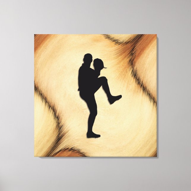 Antiquitätenspieler-Pitcher Leinwanddruck (Vorderseite)