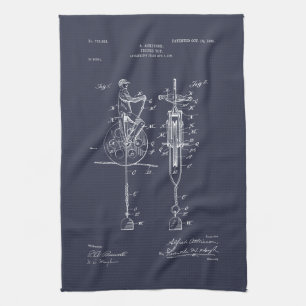 Antiquitätenspielzeug 1904 Zeichnend Patent Geschirrtuch
