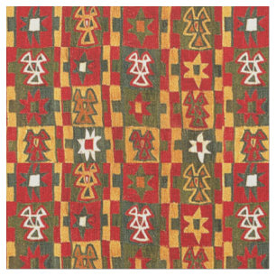 Antiquitätensprache Inca Tribal Star Print Stoff