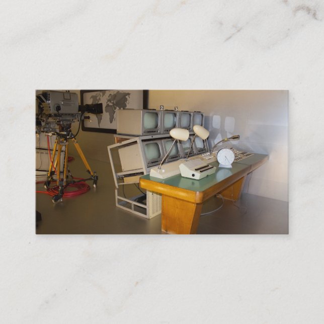 Antiquitätenstudio Visitenkarte (Vorderseite)