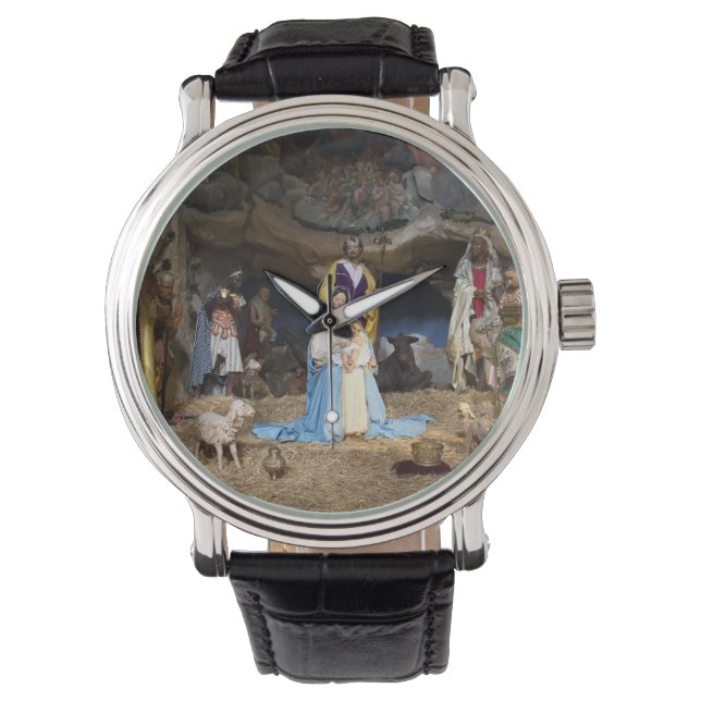 Antiquitätenszene Armbanduhr (Vorderseite)