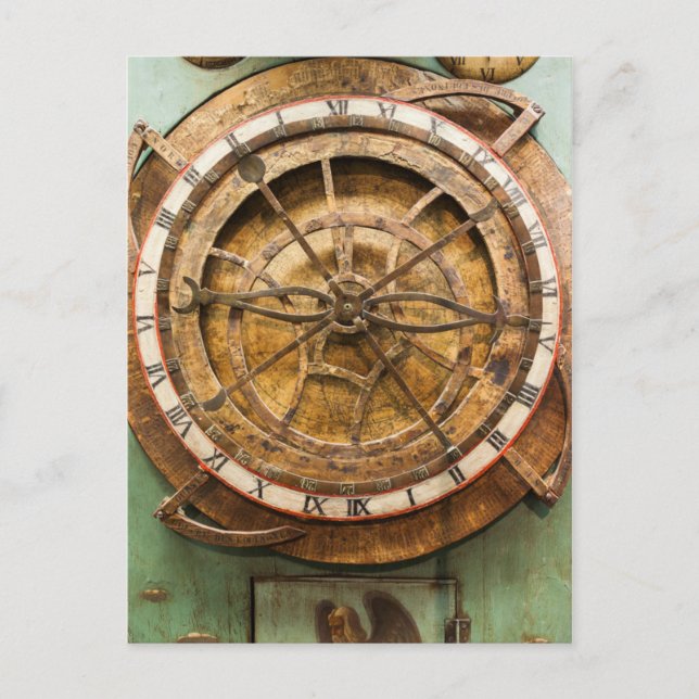 Antiquitätenuhr, Deutschland Postkarte (Vorderseite)
