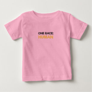 Antirassismus Eine Rasse Menschlich Baby T-shirt